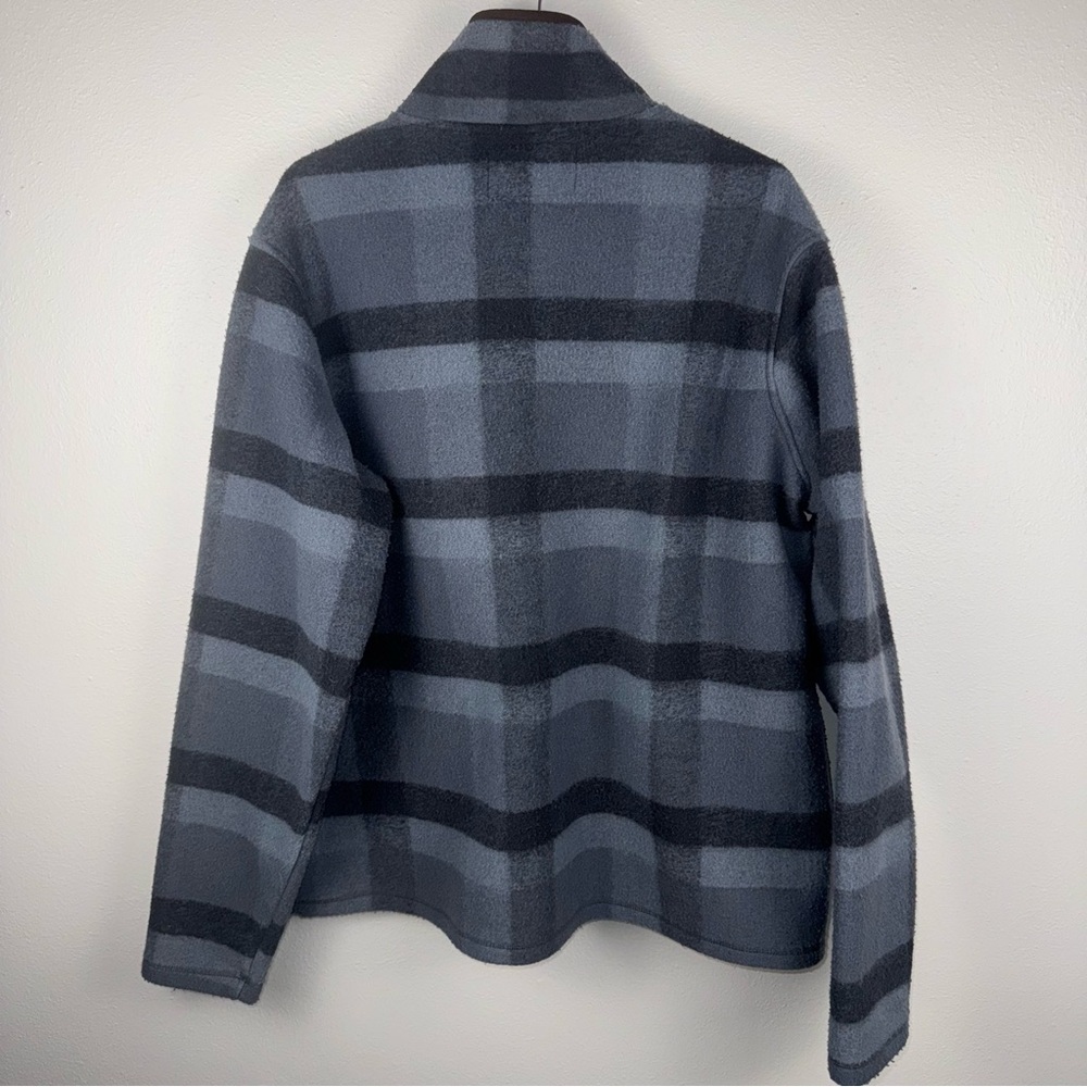 John Wayne Men’s Sz 2XL Timeless Classic Fleece Pullover Plaid Jacket Thick Warm - Picture 2 of 10